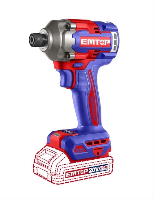 Atornillador eléctrico Emtop 10 piezas