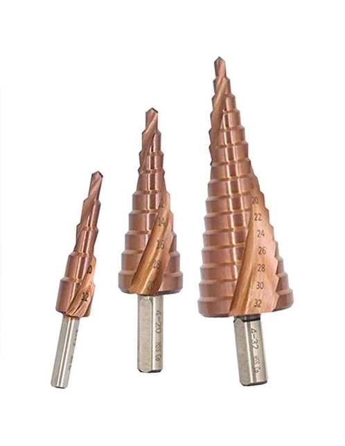 Broca multimateriales Ventdepot con 3 piezas