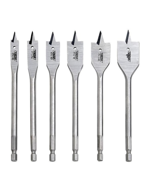 Set Broca para madera ventdepot con 6 piezas