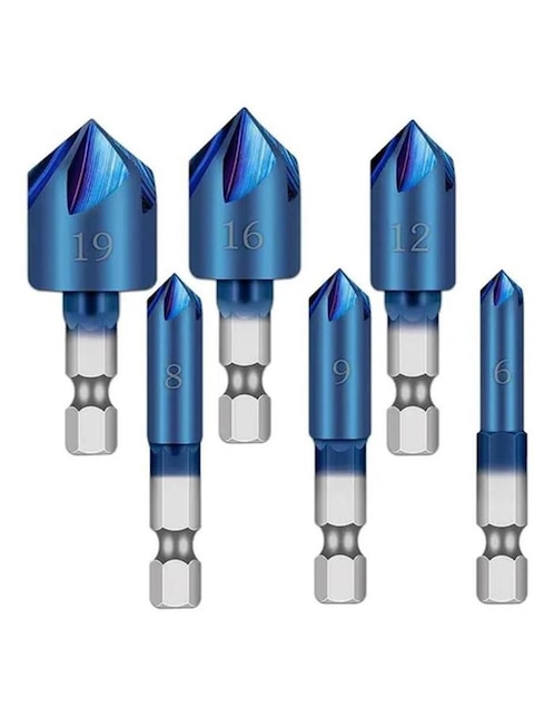 Broca para madera Ventdepot con 6 piezas