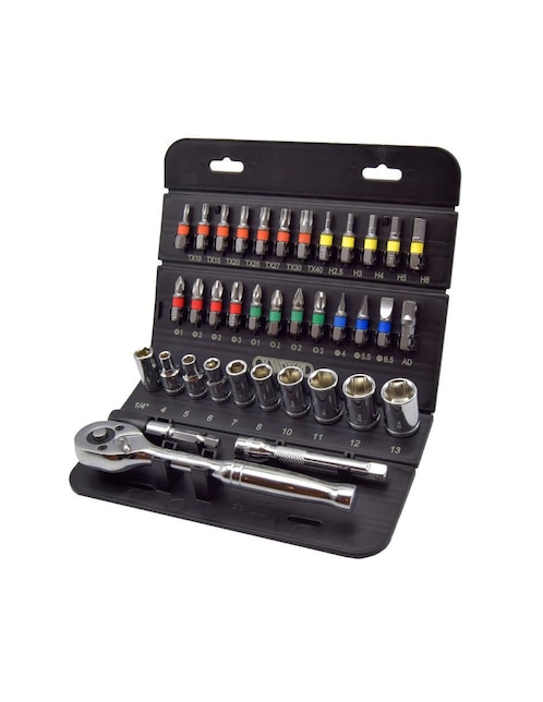 Juego de dados Knova KN 1000-37s 37 piezas