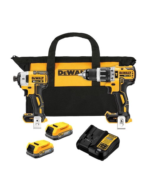Taladro y atornillador inalámbrico Dewalt DCK287E2-B3 20 V