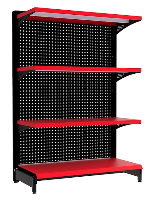 Estante "de" acero gsi storage solutions gsi storage góndola perimetral