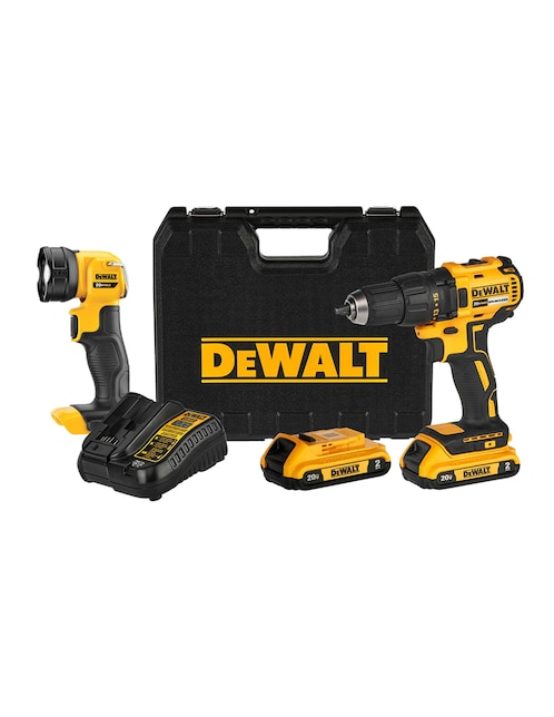 Set taladro atornillador inalámbrico Dewalt PAMX7771LIV de 20 V