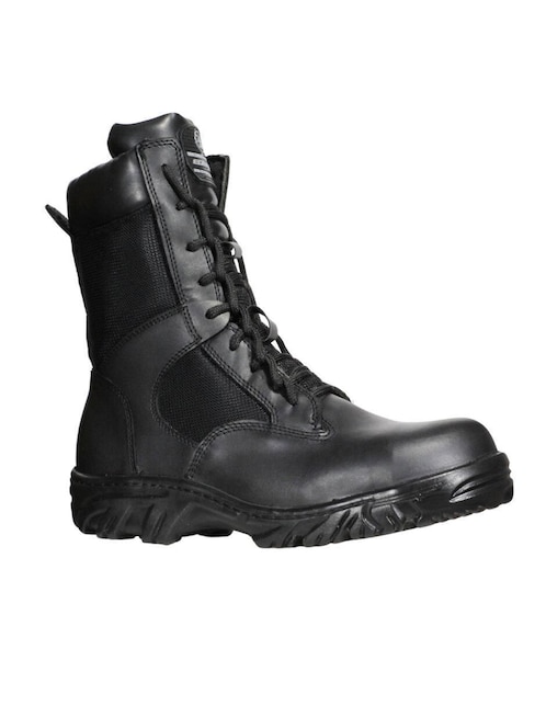 Bota industrial Edubto de cuero y tela