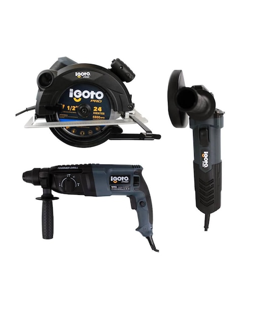 Kit herramienta eléctrica Igoto