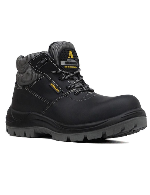 Bota industrial Armada de cuero y piel