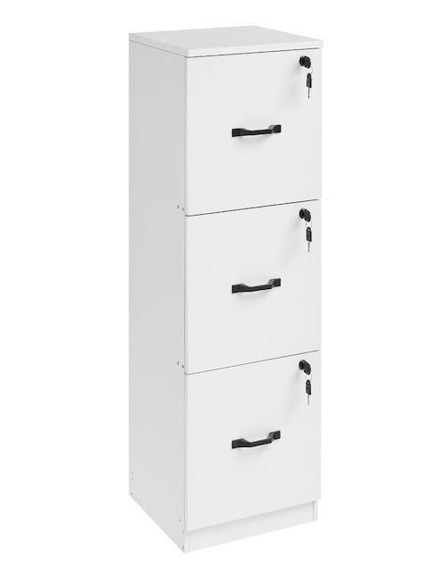 Gabinete armable Karsen de aglomerado y madera