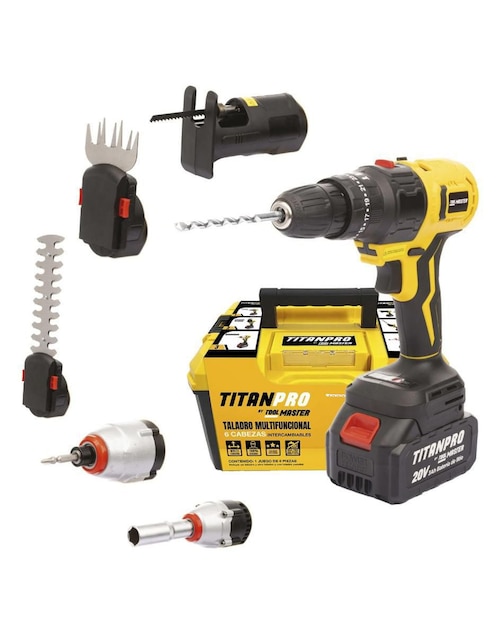Taladro inalámbrico Titan Pro de 100-120 v Taladro inalámbrico Titan Pro de 100-120 v