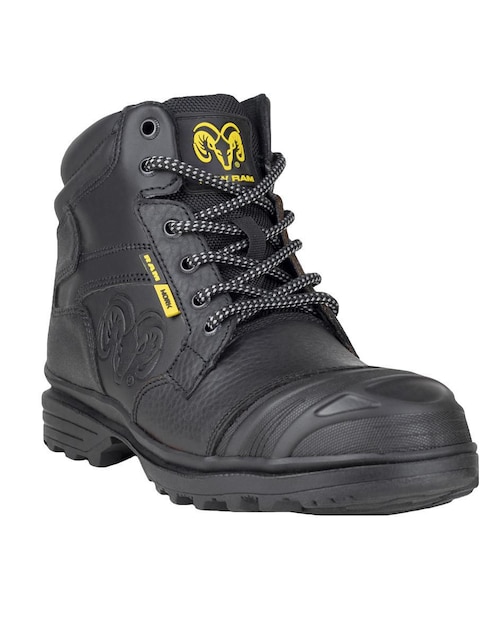 Bota industrial Ram de cuero y tela