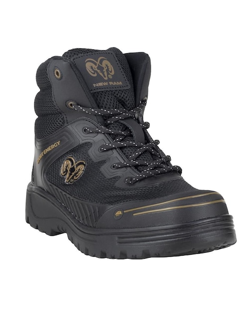 Bota industrial Ram de cuero y tela
