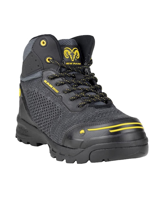 Bota industrial Ram de cuero y tela