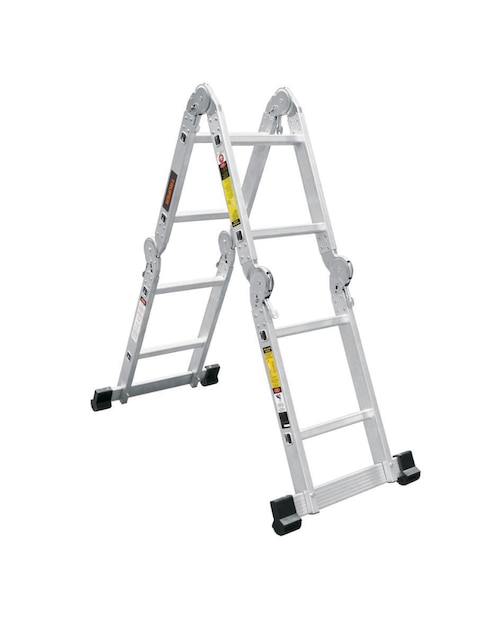 Escalera multipropósito Truper de aluminio