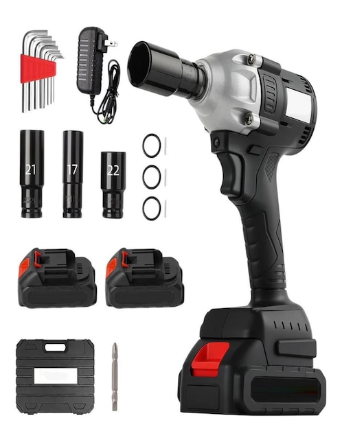 Kit taladro y llave de impacto inalámbrico Belug de 48 V