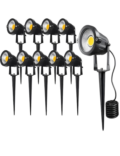 Set lámparas LED 10 piezas 1