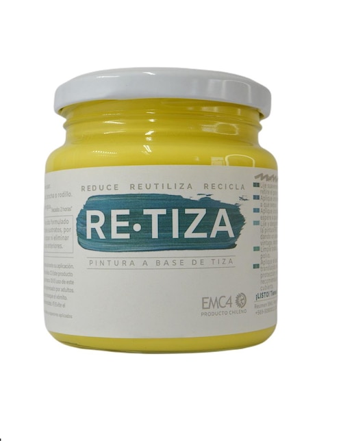 Pintura amarilla Re-Tiza