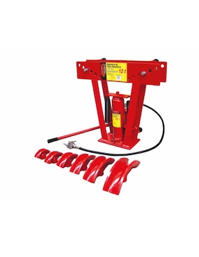 Imagen de producto Dobladora neumática para tubos Mikel's DTN-12 roja