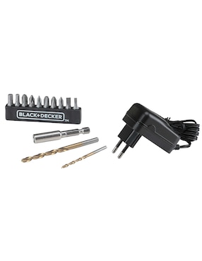 Taladro atornillador inalámbrico Black + Decker LD12S-B3 12 Volts