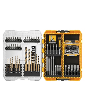 Juego de brocas y puntas para taladro Dewalt DWAMF1280 Estándar