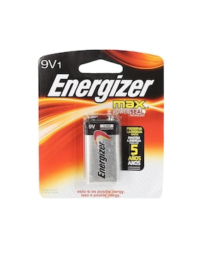 Pila Energizer Max Powerseal 9 V