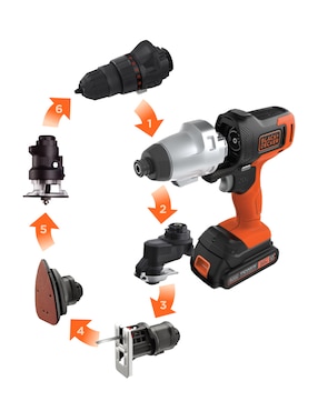 Kit de herramientas Black + Decker