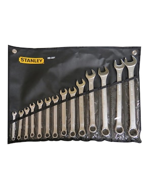 Llave Combinada Juego 14 Piezas 7-24 mm Stanley