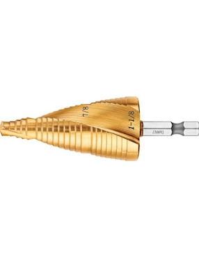 Broca escalonada Dewalt 1- 1/8 pulgadas S12906483