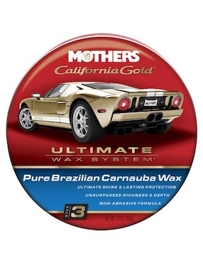 Cera Para Auto Mothers Pure Brazilian Carnauba Wax