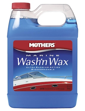 Shampoo Para Lancha Mothers Marine Wash´n Wax