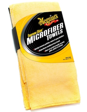 Set De 3 Toallas Meguiar's Suprime Shine Amarillo