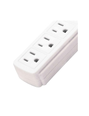 Multicontacto horizontal Mitzu 11-2045 blanco