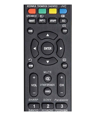 Control remoto universal para Smart TV Mitzu MRC-UNI13