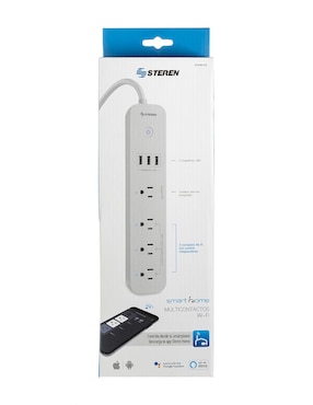 Barra multicontactos Wifi Steren