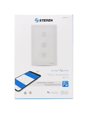 Apagador 3 Wifi Steren