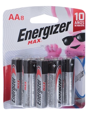 Batería AA Alcalina Energizer1.5 V