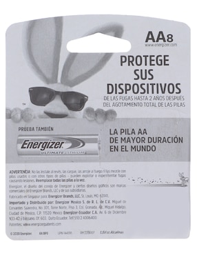 Batería AA alcalina Energizer1.5 V