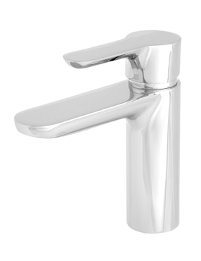 Monomando para lavabo neo con contra tipo click acabado inoxidable Urrea 9424EO.9