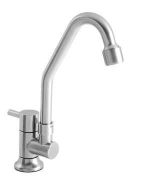 Llave Individual Para Lavabo Inoxidable Urrea 9060INOX