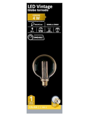 Foco LED Aksi vintage Globo Tornado