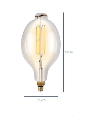 Foco LED AKSI Vintage Zeppellin 8W Dimeable E27