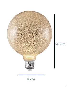 Foco LED Aksi vintage decorativo tipo globo reventado