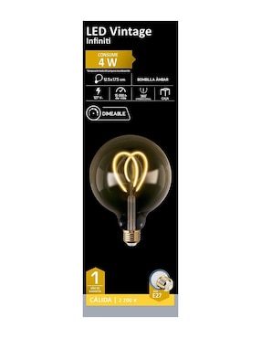 Foco LED Aksi vintage globo infiniti