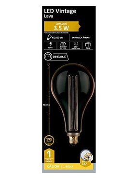 Foco LED Aksi vintage Lava