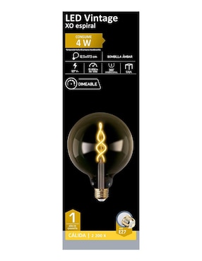 Foco LED Aksi vintage globo XO