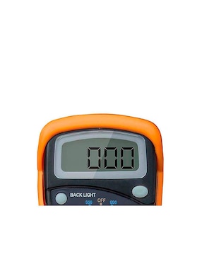 Multímetro digital Bork Pantalla LCD Alarma
