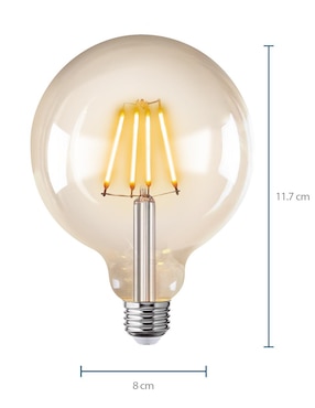 Foco led AKSI Vintage Globo Dimeable 4W