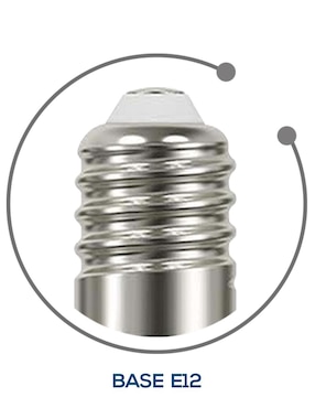 Foco led AKSI Vela luz cálida 3000k 25W 4W