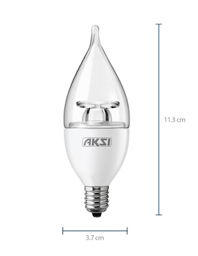 Foco led AKSI flama luz cálida 3000K