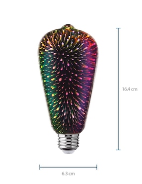 Foco 3D AKSI Mazorca 1W