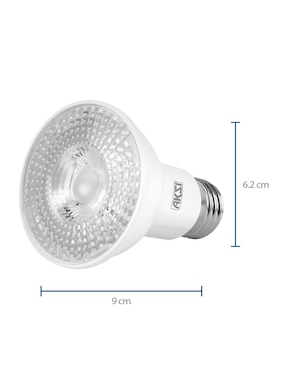 Foco led AKSI PAR-20 luz blanca 6500K